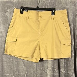 Eddie Bauer Women's Cargo Shorts - Tan